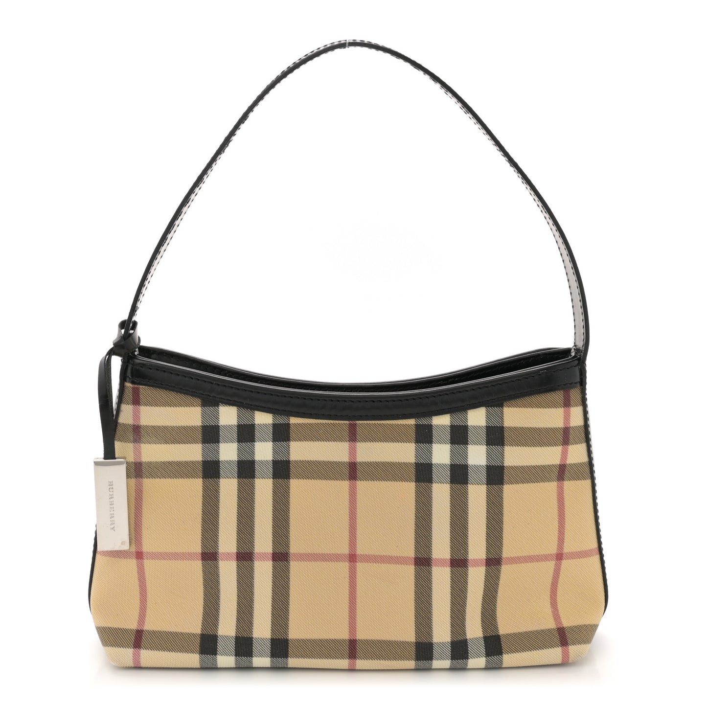 Vintage Check Shoulder Bag Black