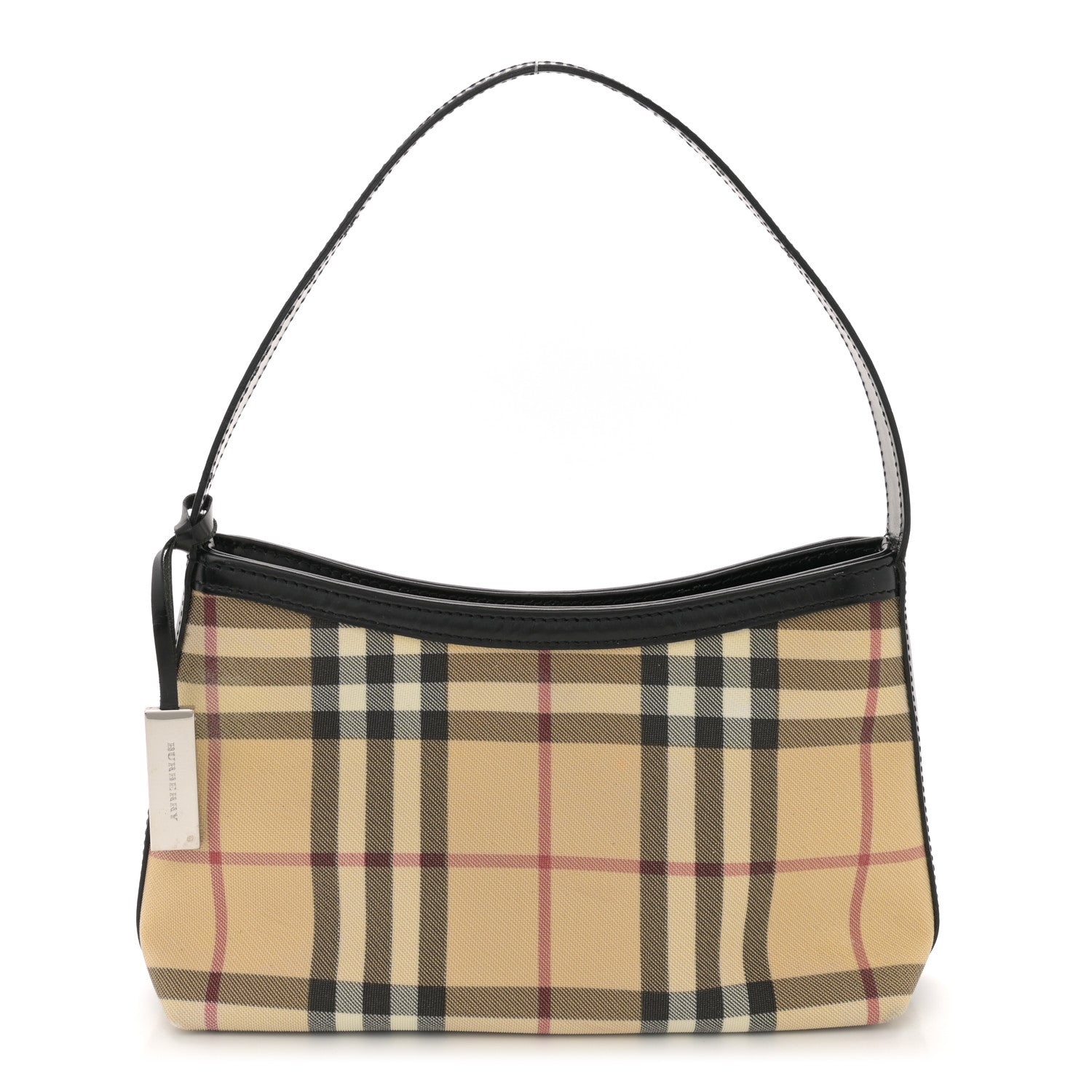 Burberry Vintage Check Shoulder Bag Black 1 of 11