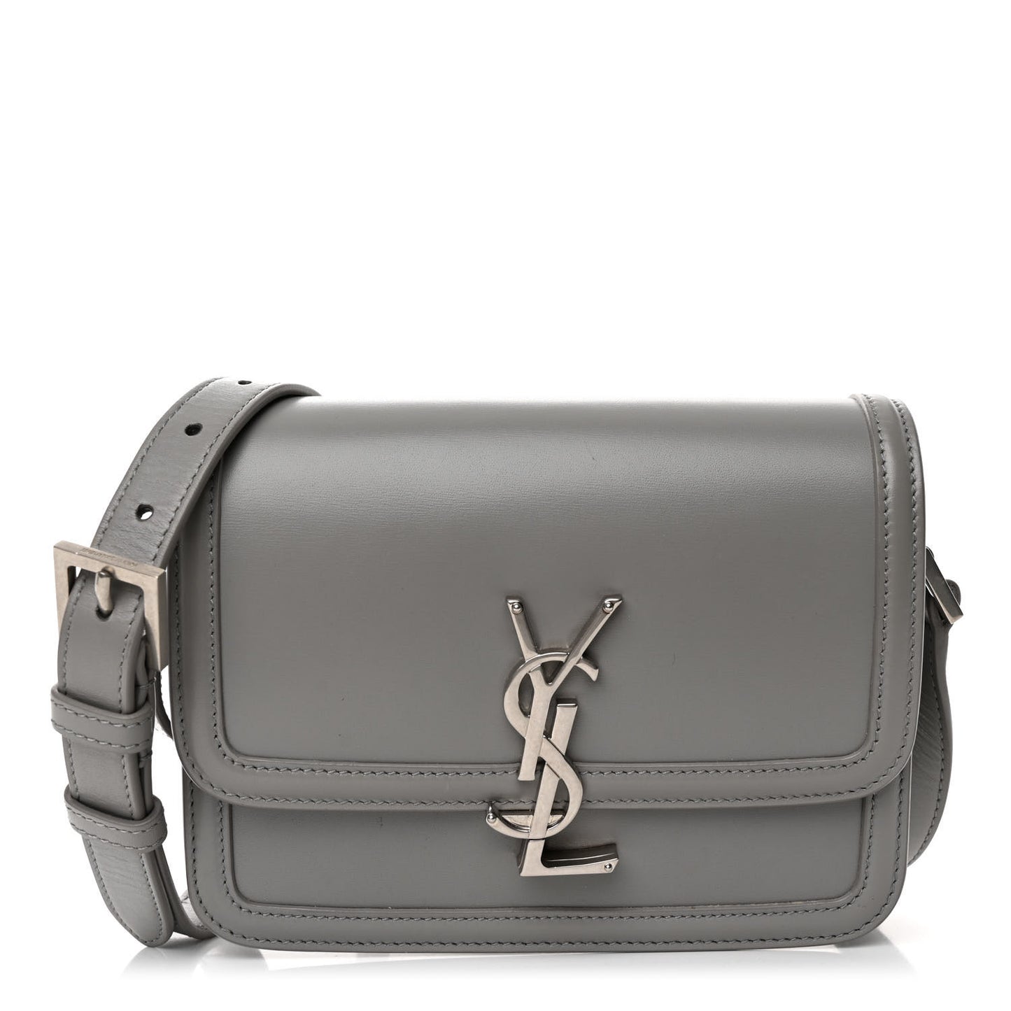 Smooth Calfskin Small Solferino Satchel Storm