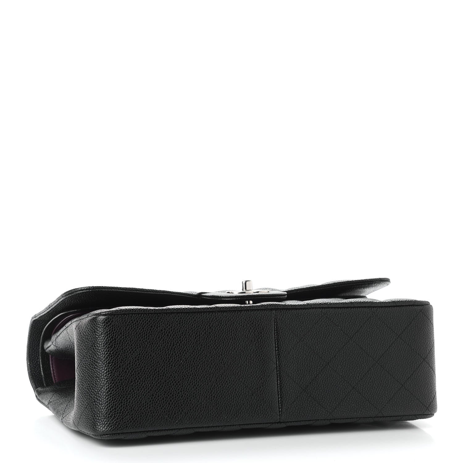 Chanel Caviar Quilted Jumbo Double Flap Black 4 of 9