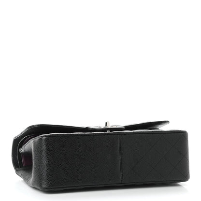 Chanel Caviar Quilted Jumbo Double Flap Black 4 of 9
