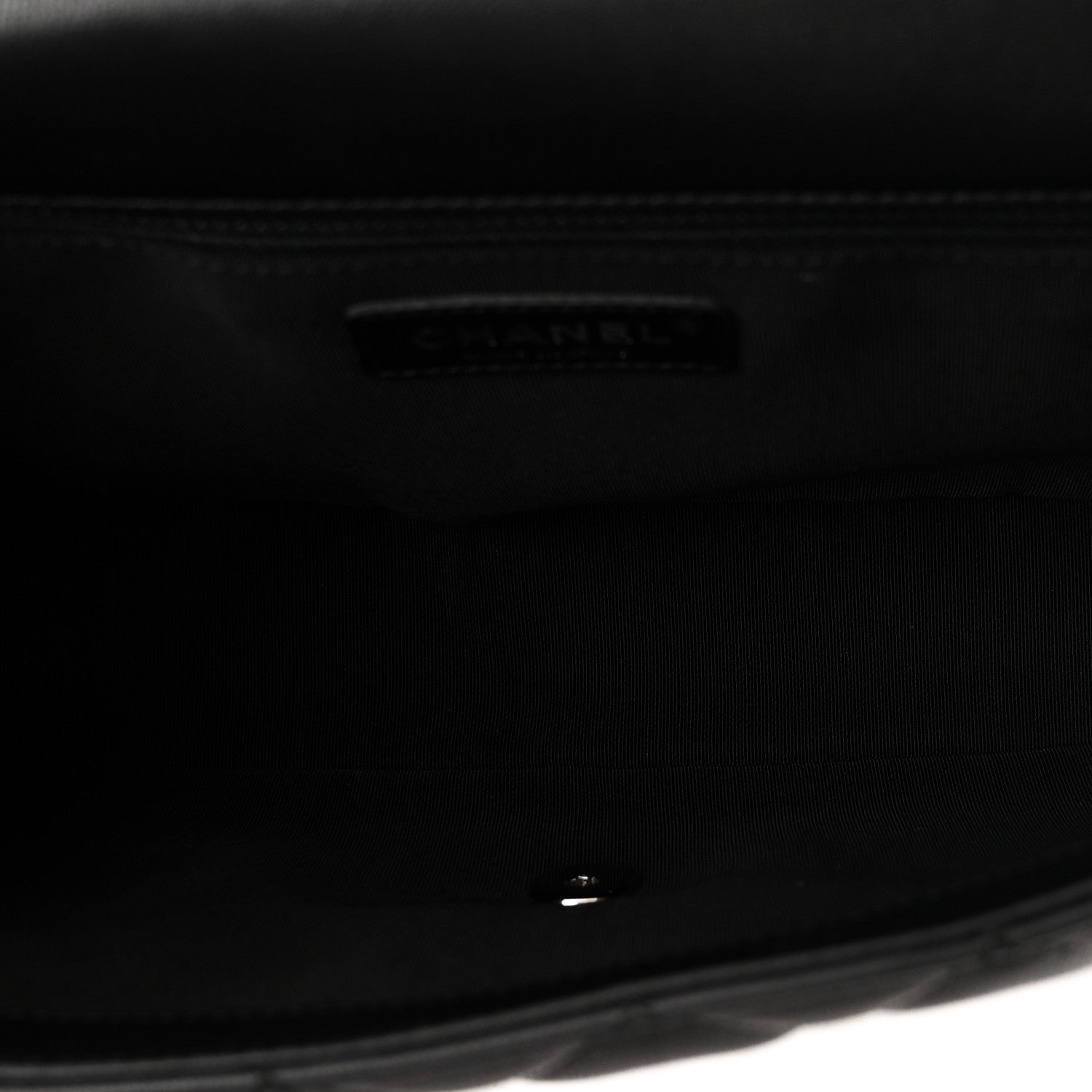 Chanel Lambskin Quilted Jumbo Cuba Color Flap Black 6 of 12