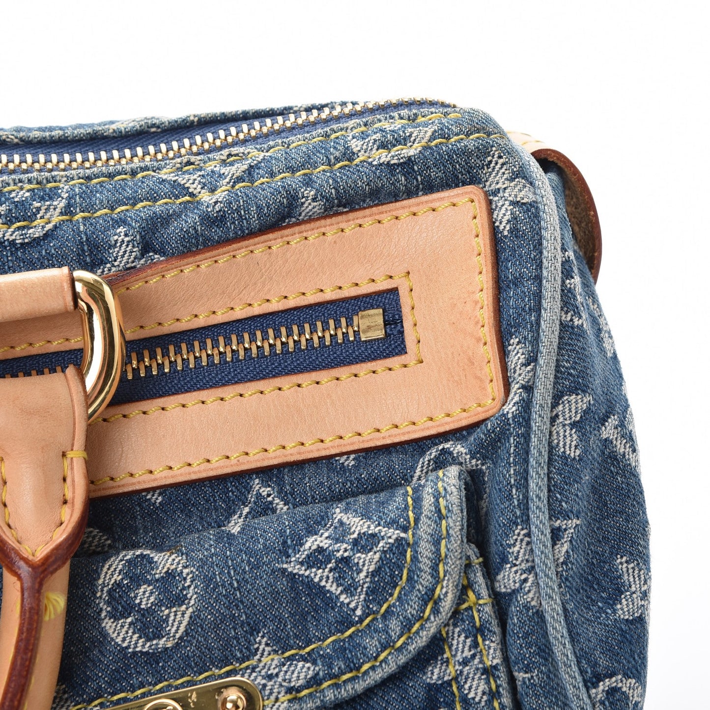 Monogram Denim Neo Speedy Blue
