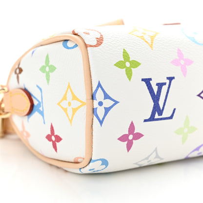 Louis Vuitton LV X TM Monogram Multicolor Nano Speedy White 8 of 9