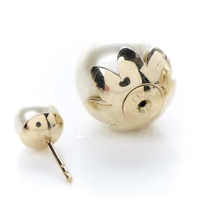 Christian Dior Pearl Mise En Dior Tribal Earrings Gold 4 of 5