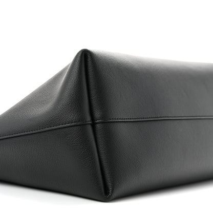 Saint Laurent Calfskin Large Shopping Tote Black 10 of 13