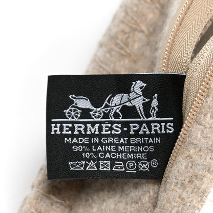 Hermes Wool Cashmere Avalon III Pillow PM Coco Camomille 3 of 4