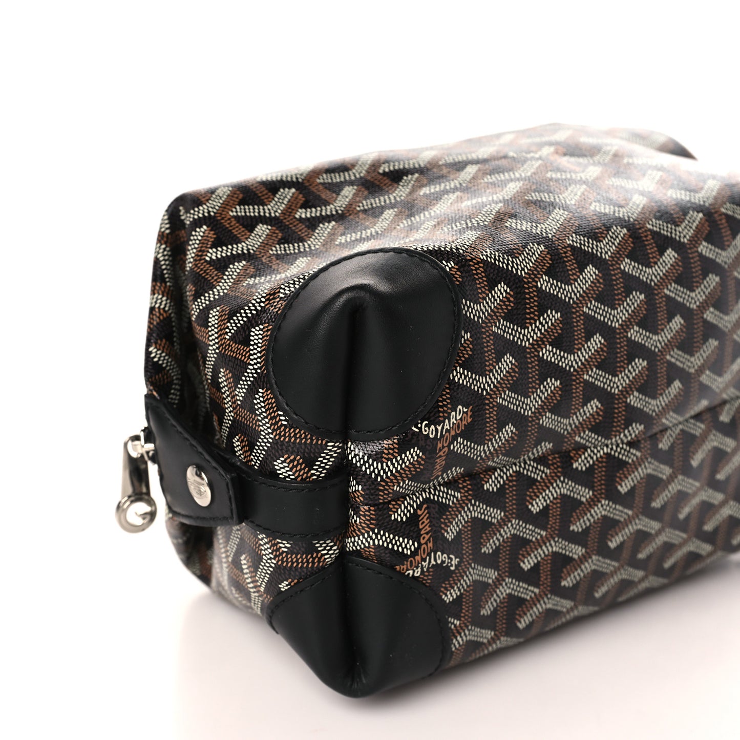 Goyardine Boeing 25 Trousse de Toilette Black