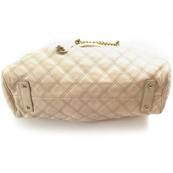 Marc Jacobs Quilted Leather Stam White Chiffon 4 of 11