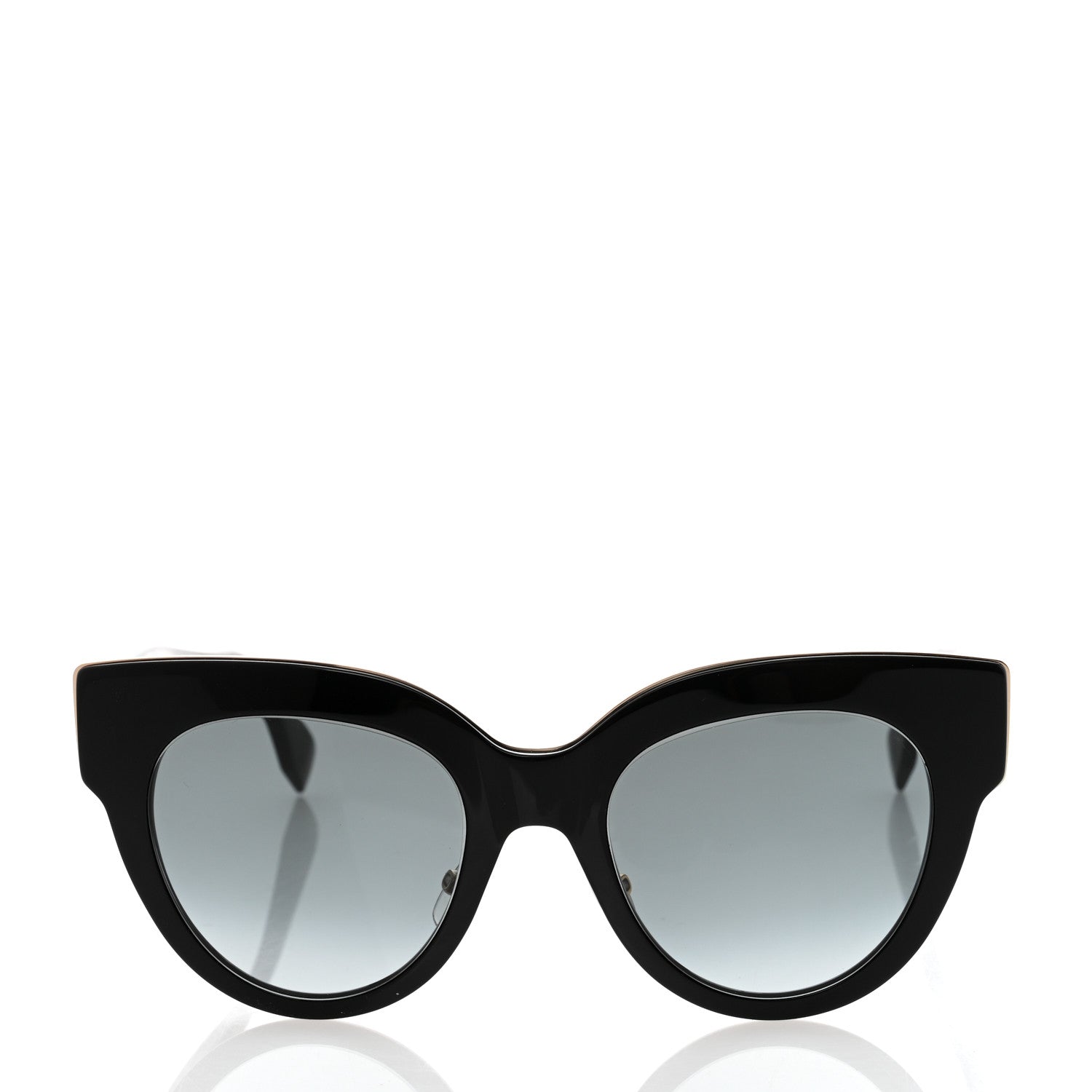 Fendi Acetate F is Fendi Cat Eye Sunglasses FF 0360/G/S Black 2 of 7
