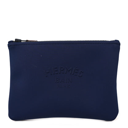Hermes Neoprene Small Neobain Case Marine 1 of 7