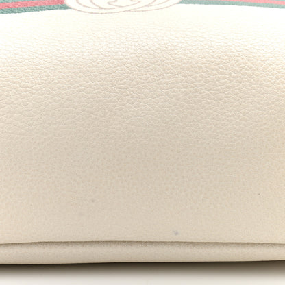 Gucci Grained Calfskin Logo Belt Bag White 11 of 11