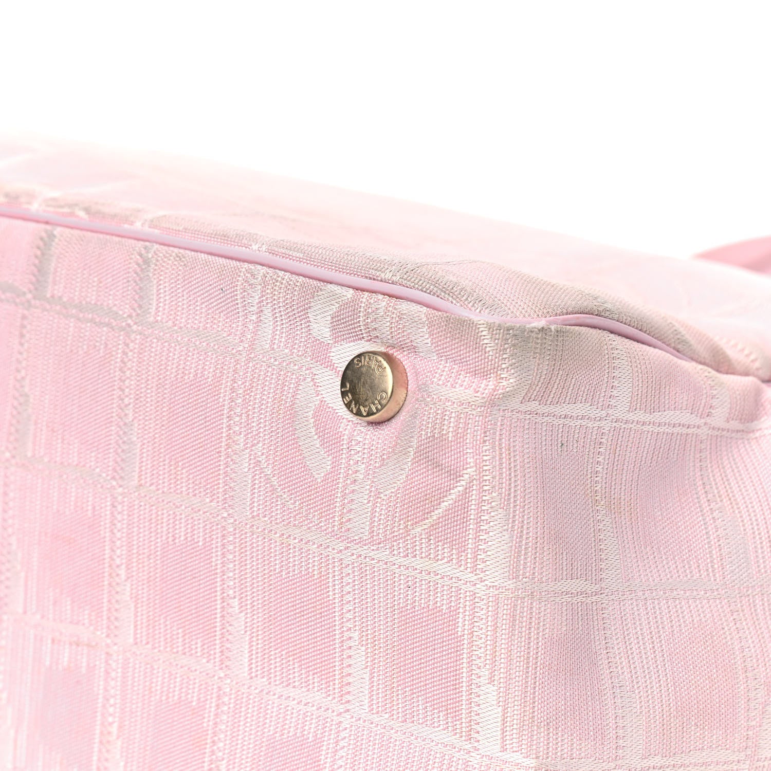Chanel Nylon Medium Travel Tote Pink 9 of 13