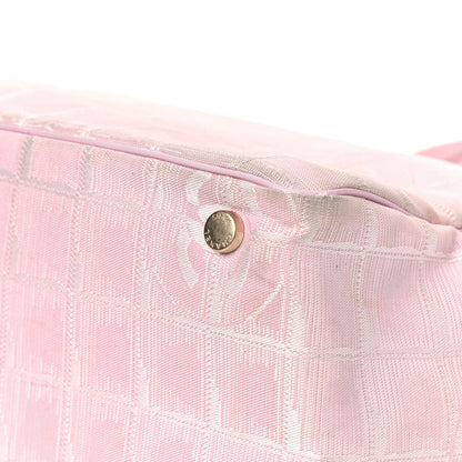 Chanel Nylon Medium Travel Tote Pink 9 of 13