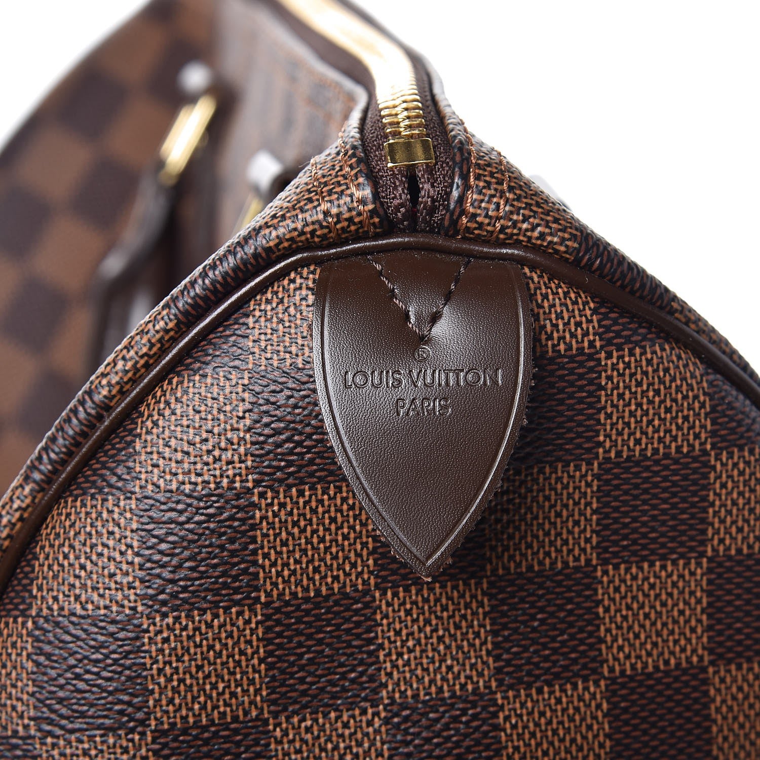 Louis Vuitton Damier Ebene Speedy 30 6 of 9