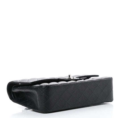 Chanel Caviar Quilted Medium Double Flap Black 4 of 13