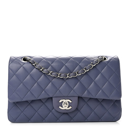 Chanel Lambskin Quilted Medium Double Flap Light Purple 1 of 13