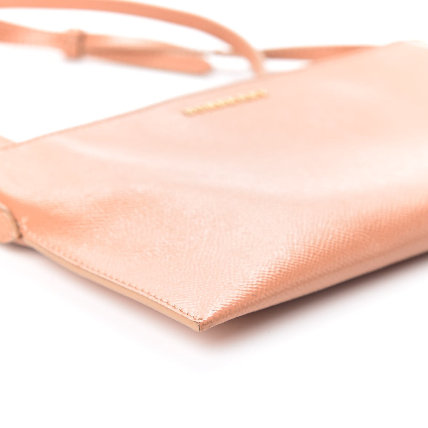 Patent Peyton Crossbody Clutch Bag Dusty Pink