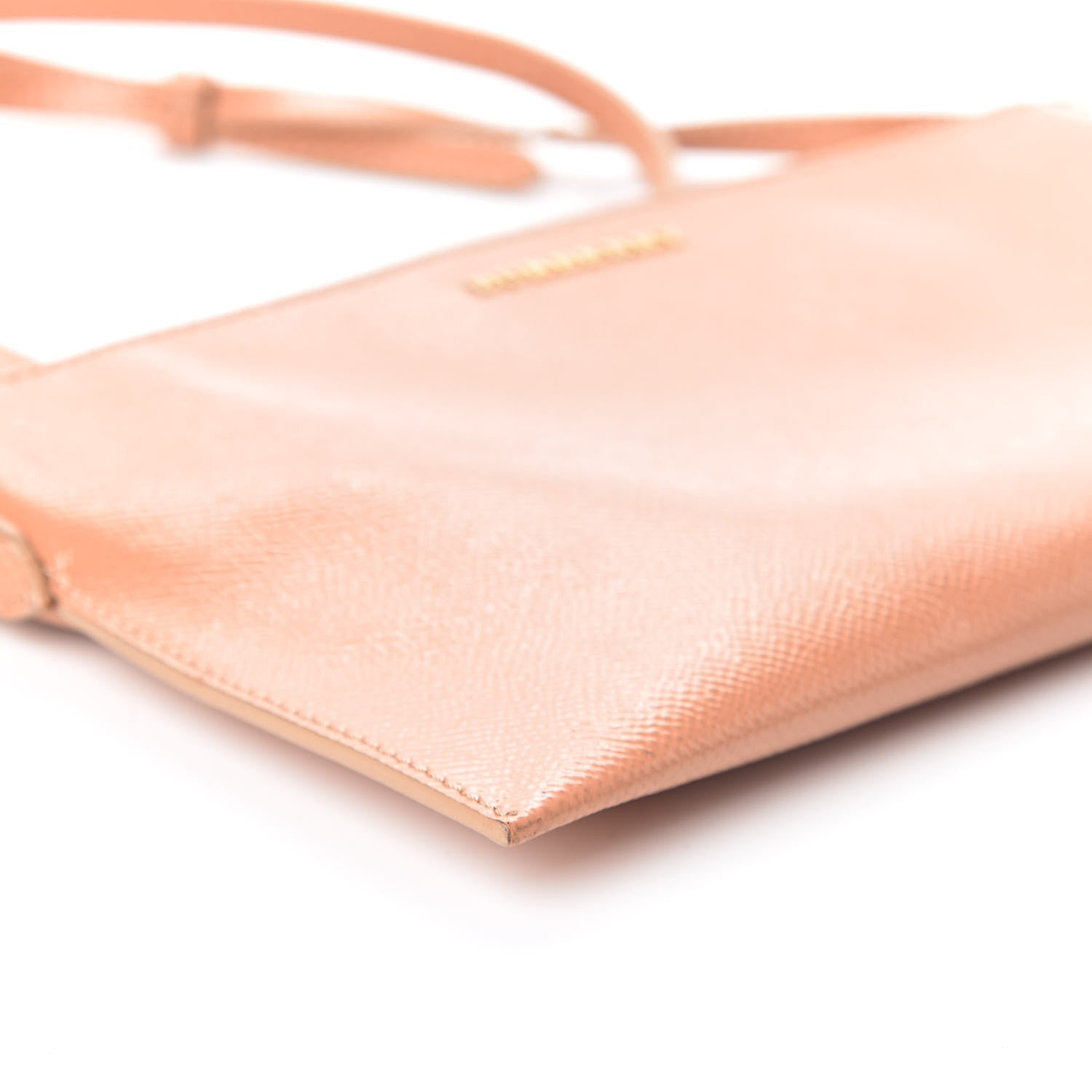 Burberry Patent Peyton Crossbody Clutch Bag Dusty Pink 8 of 10