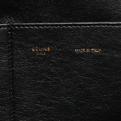 Celine Python and Suede Small Trapeze Black 7 of 8