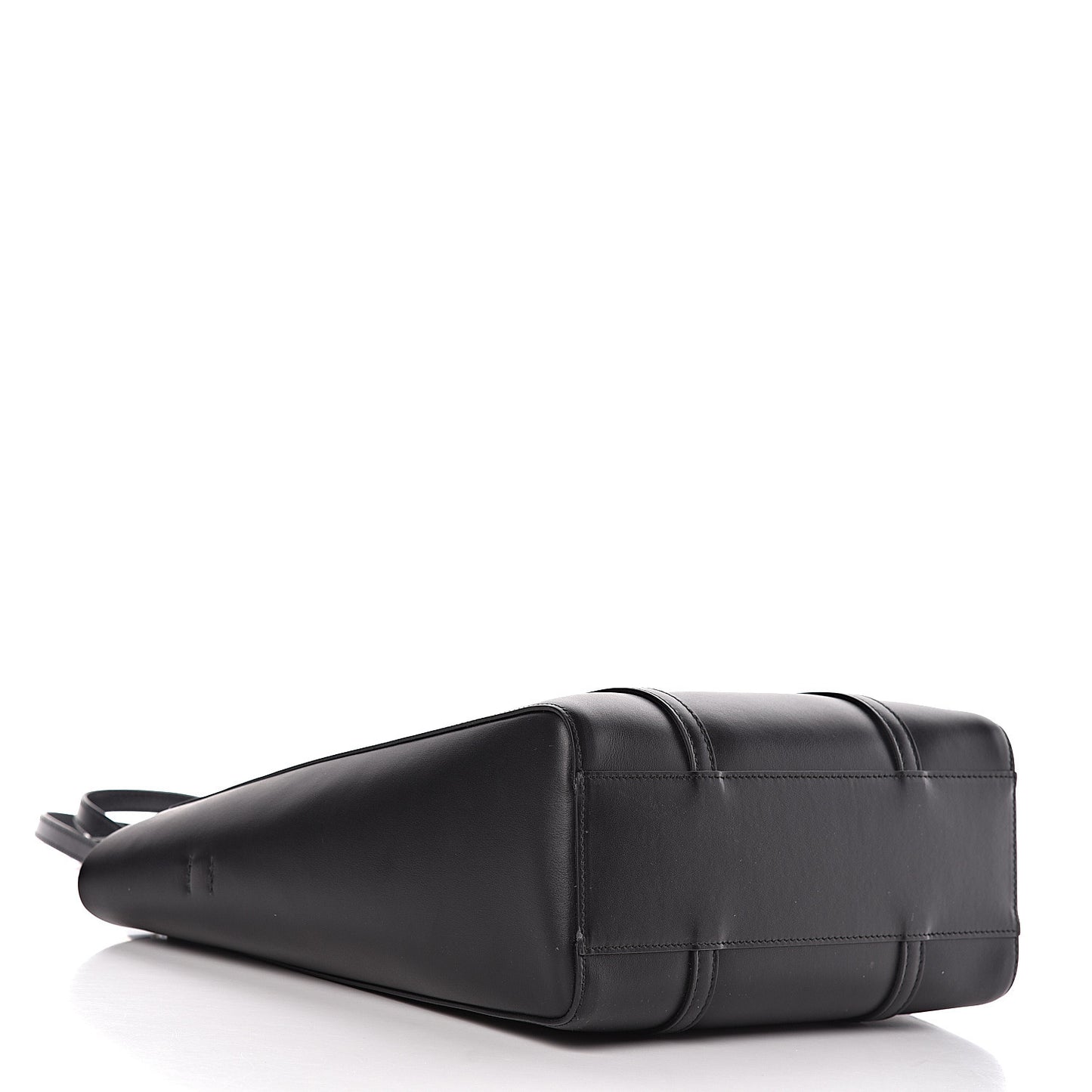 Supple Calfskin Signature Logo XS Everyday Tote Black
