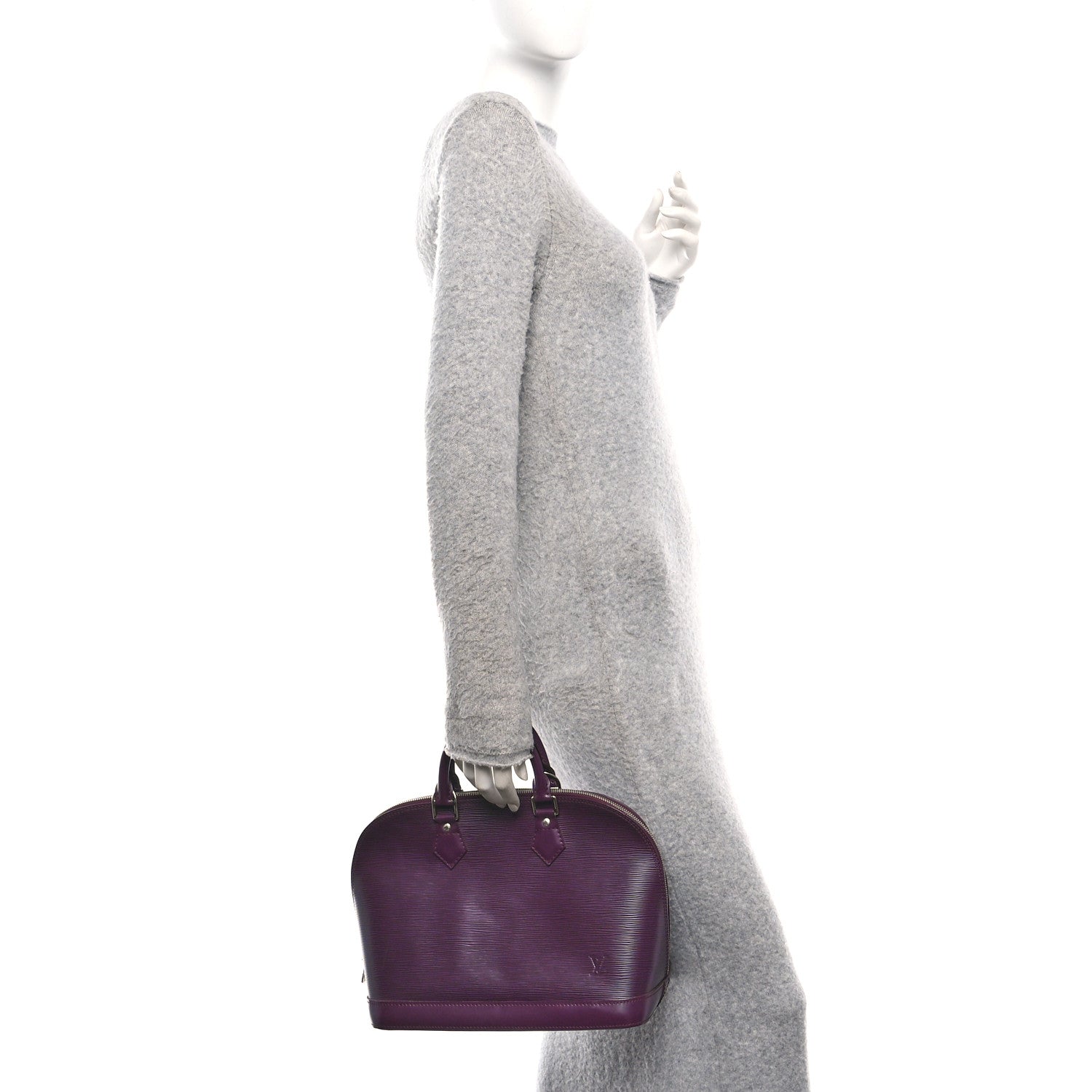 Louis Vuitton Epi Alma PM Cassis 2 of 10