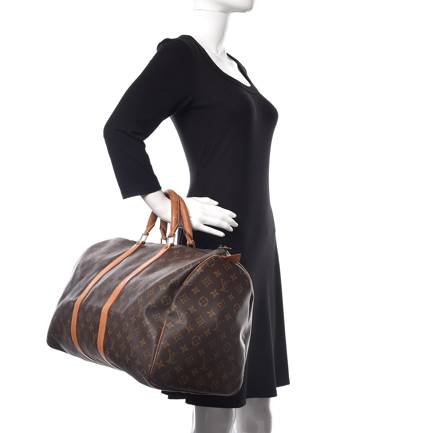 Louis Vuitton Monogram Keepall 50 2 of 14