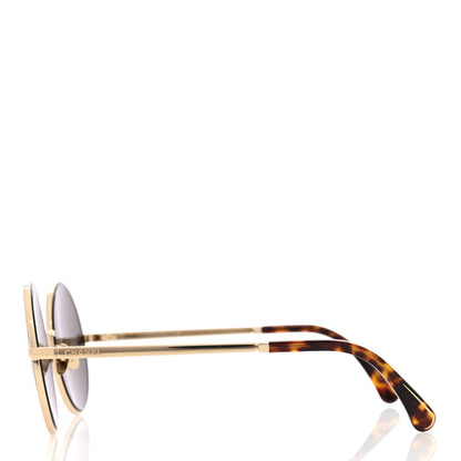 Chanel Metal Round Sunglasses 4268 Gold Tortoise 4 of 7