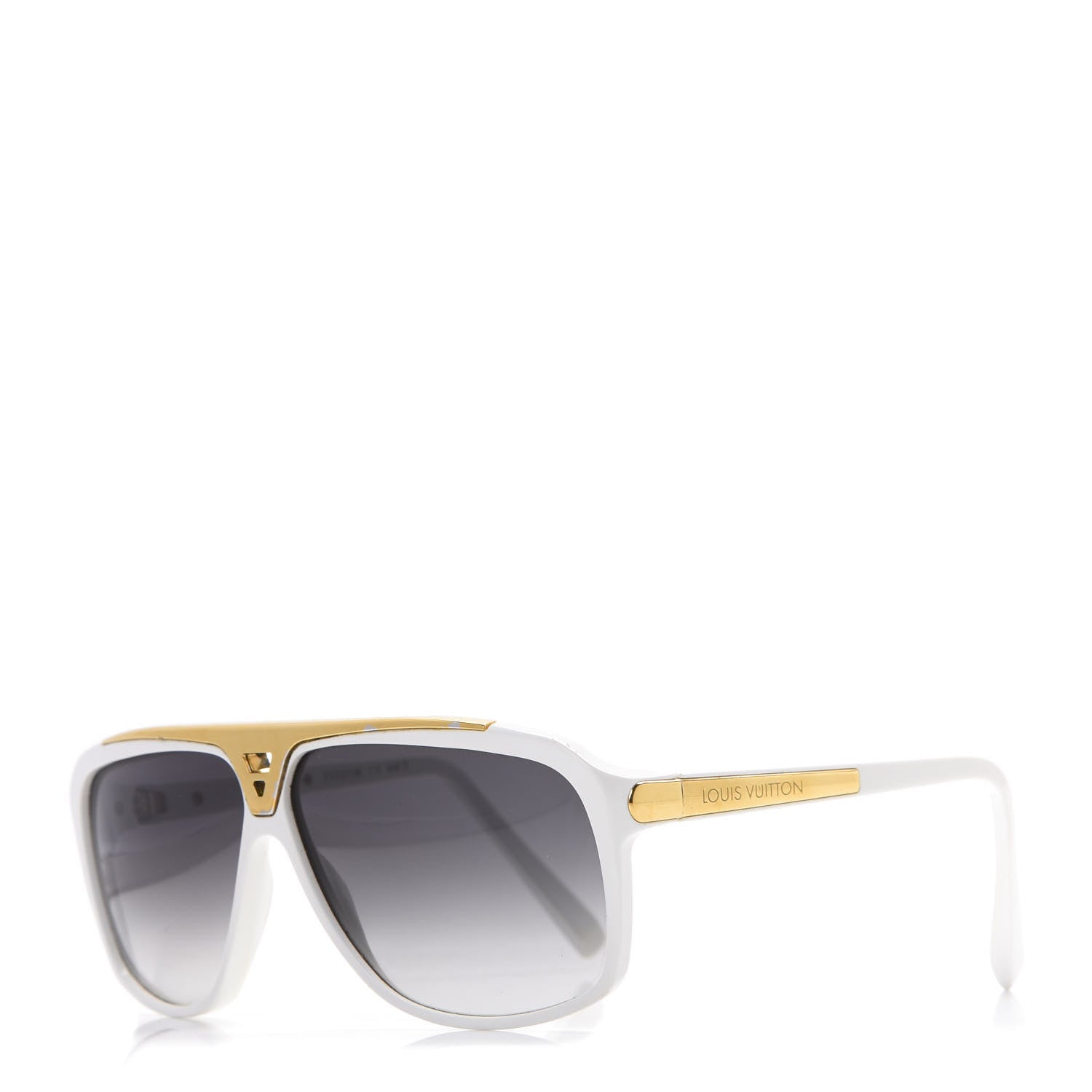 Louis Vuitton Evidence Sunglasses Z0351W White 1 of 10
