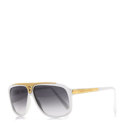 Louis Vuitton Evidence Sunglasses Z0351W White 1 of 10