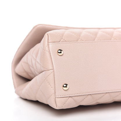 Chanel Caviar Quilted Small Coco Handle Flap Light Pink 5 of 10