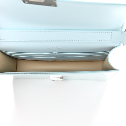 Givenchy Patent Textured Goatskin Small 4G Crossbody Sky Blue 5 of 8