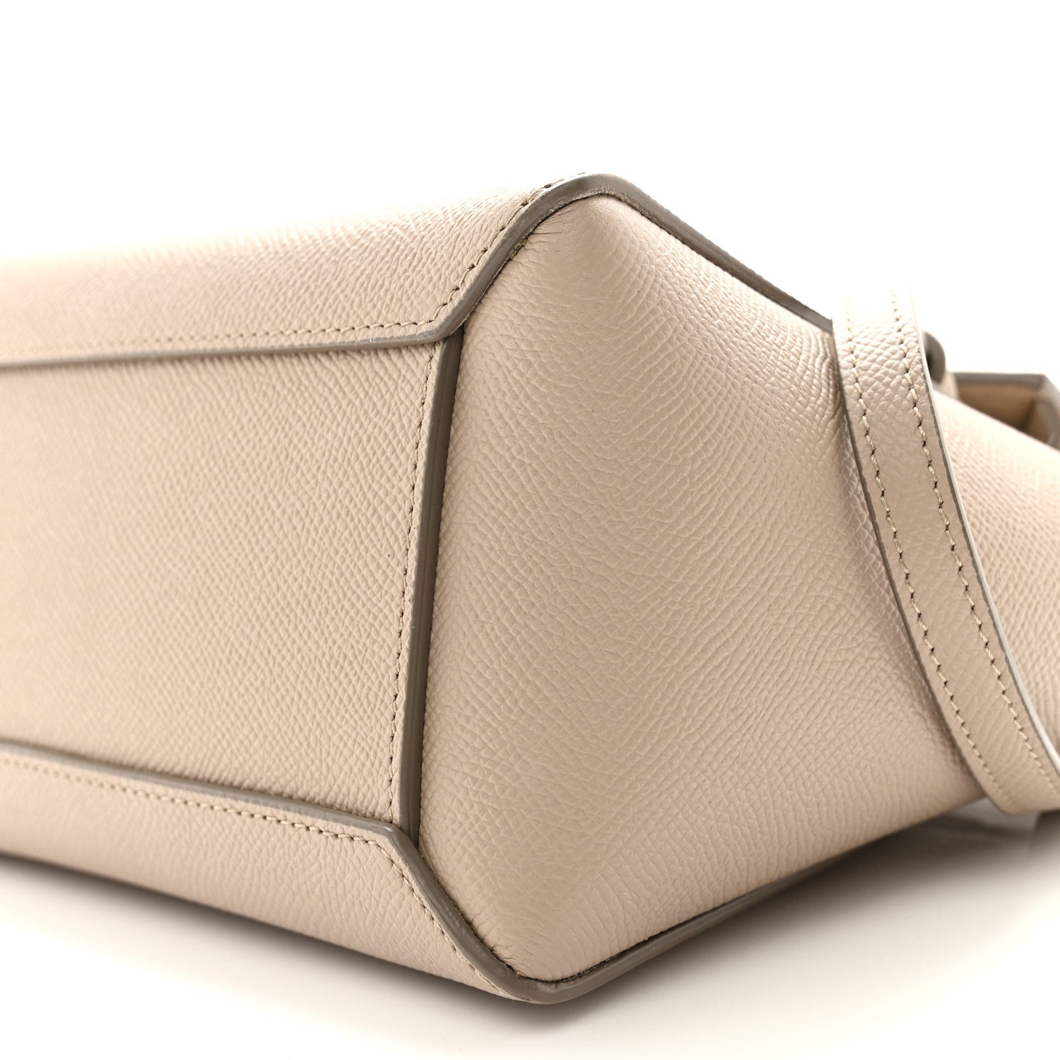 Celine Grained Calfskin Nano Belt Bag Light Taupe 10 of 14