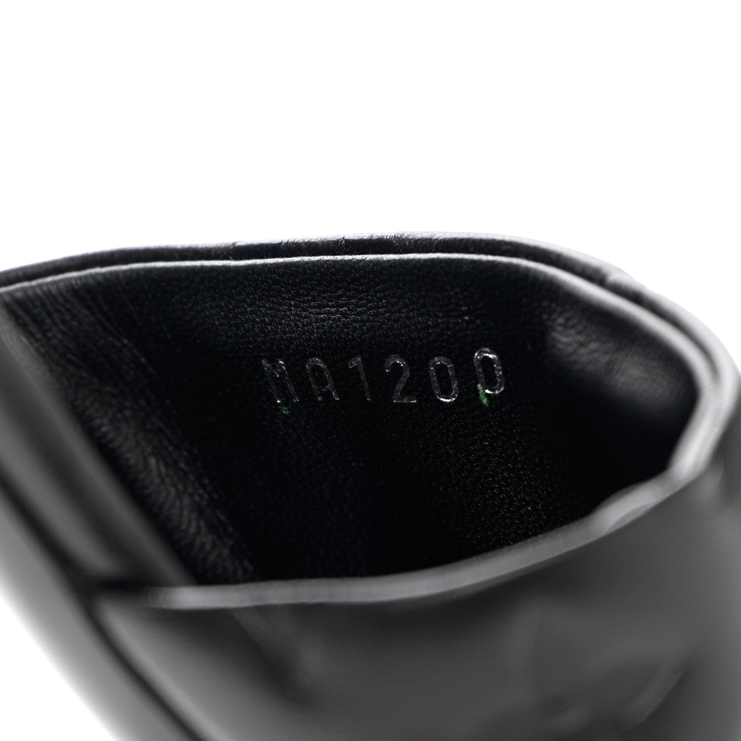 Louis Vuitton Lambskin Embossed Monogram Revival Flat Mules 39 Black 6 of 9