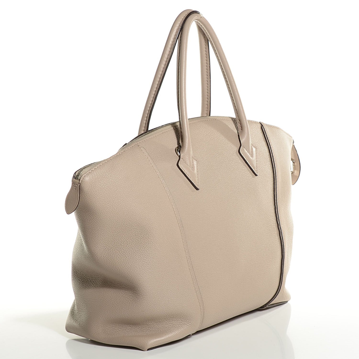 Louis Vuitton Veau Cachemire Soft Lockit MM Galet 21 of 32