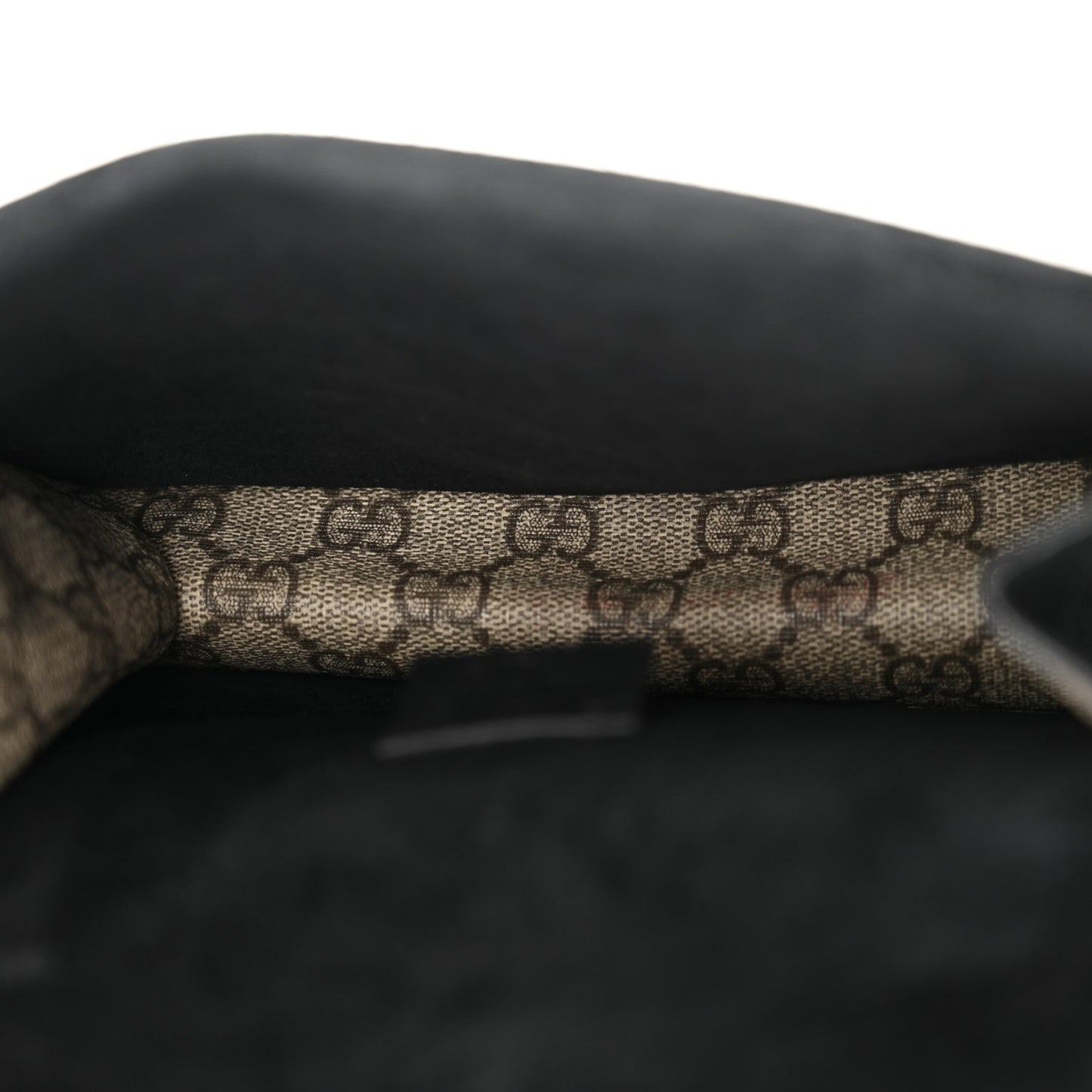 GG Supreme Monogram Mini Dionysus Shoulder Bag Black