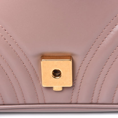 Gucci Calfskin Matelasse Small GG Marmont Shoulder Bag Porcelain Rose 9 of 15