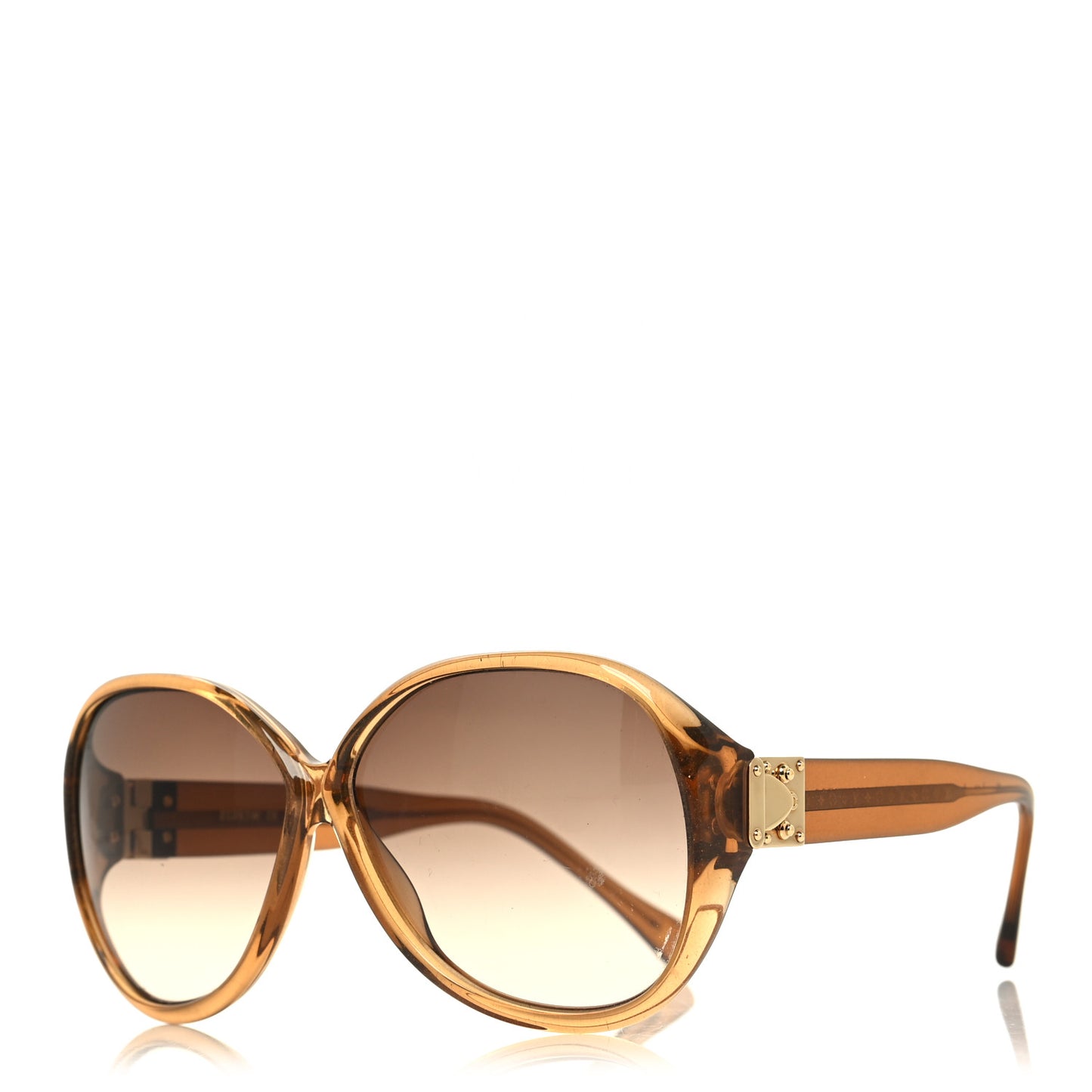 Acetate Soupcon Oversized Sunglasses Z0283W Glitter Honey