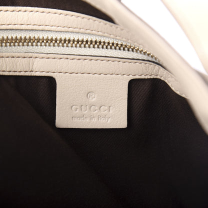 Gucci Calfskin Medium Britt Hobo Off White 8 of 15