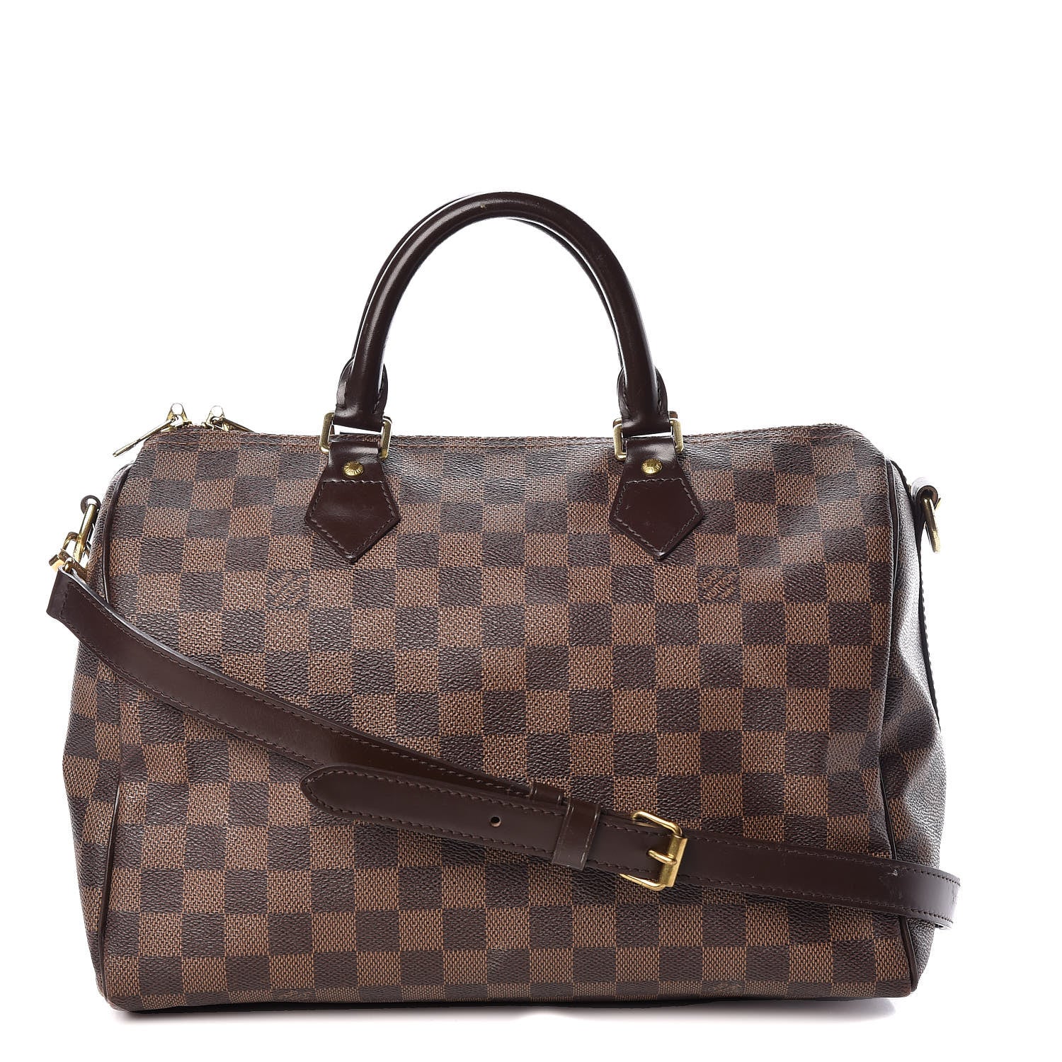 Louis Vuitton Damier Ebene Speedy Bandouliere 30 1 of 11