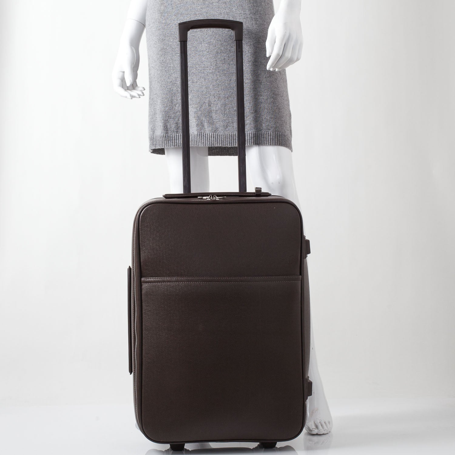 Louis Vuitton Taiga Pegase 60 Rolling Luggage Grizzli 2 of 10