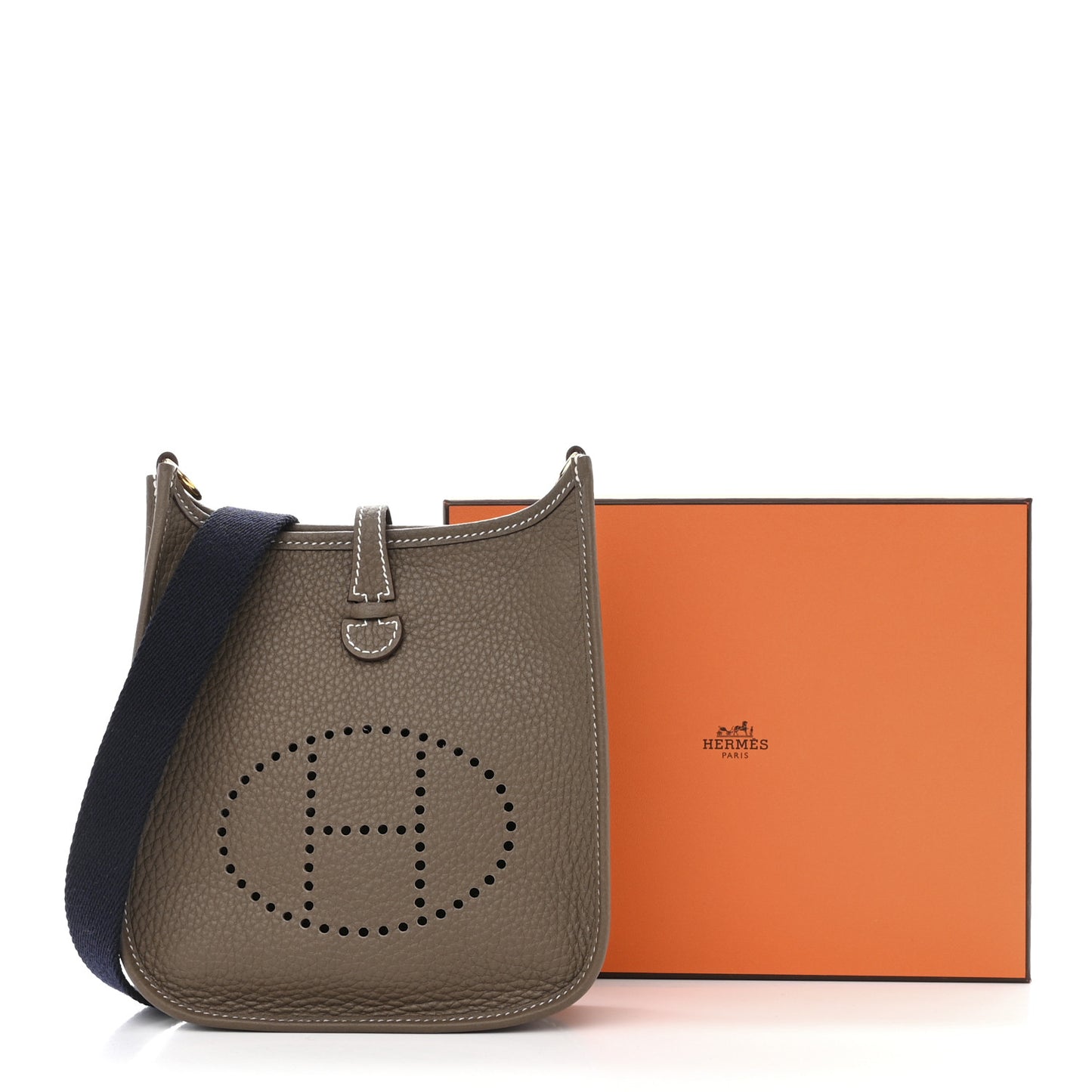 Taurillon Clemence Amazone Evelyne TPM Etoupe Bleu Indigo