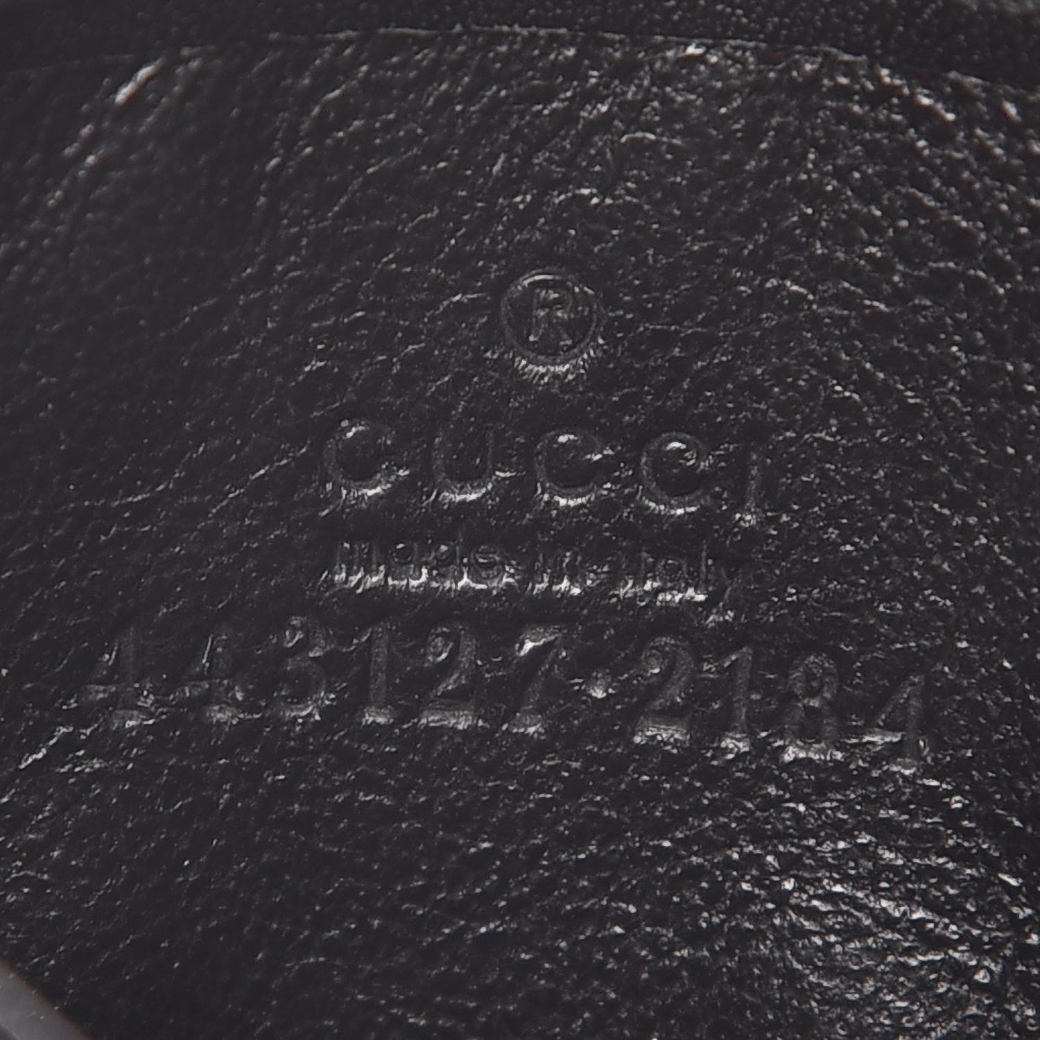 Gucci Calfskin Matelasse GG Marmont Card Holder Black 13 of 14