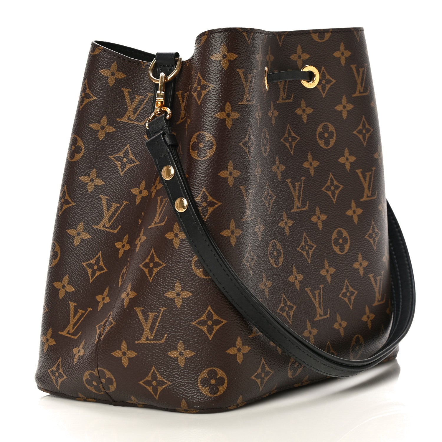 Louis Vuitton Monogram Neonoe MM Black 3 of 8