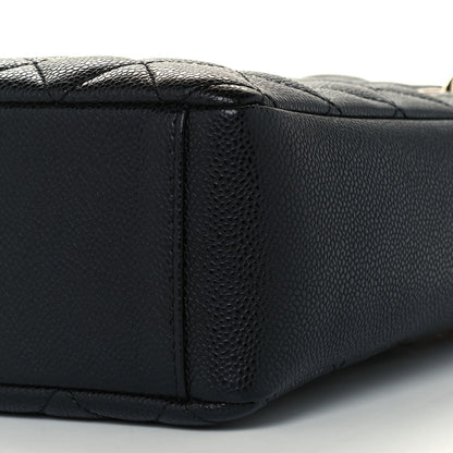 Chanel Caviar Quilted Petit Shopping Tote PST Black 10 of 11