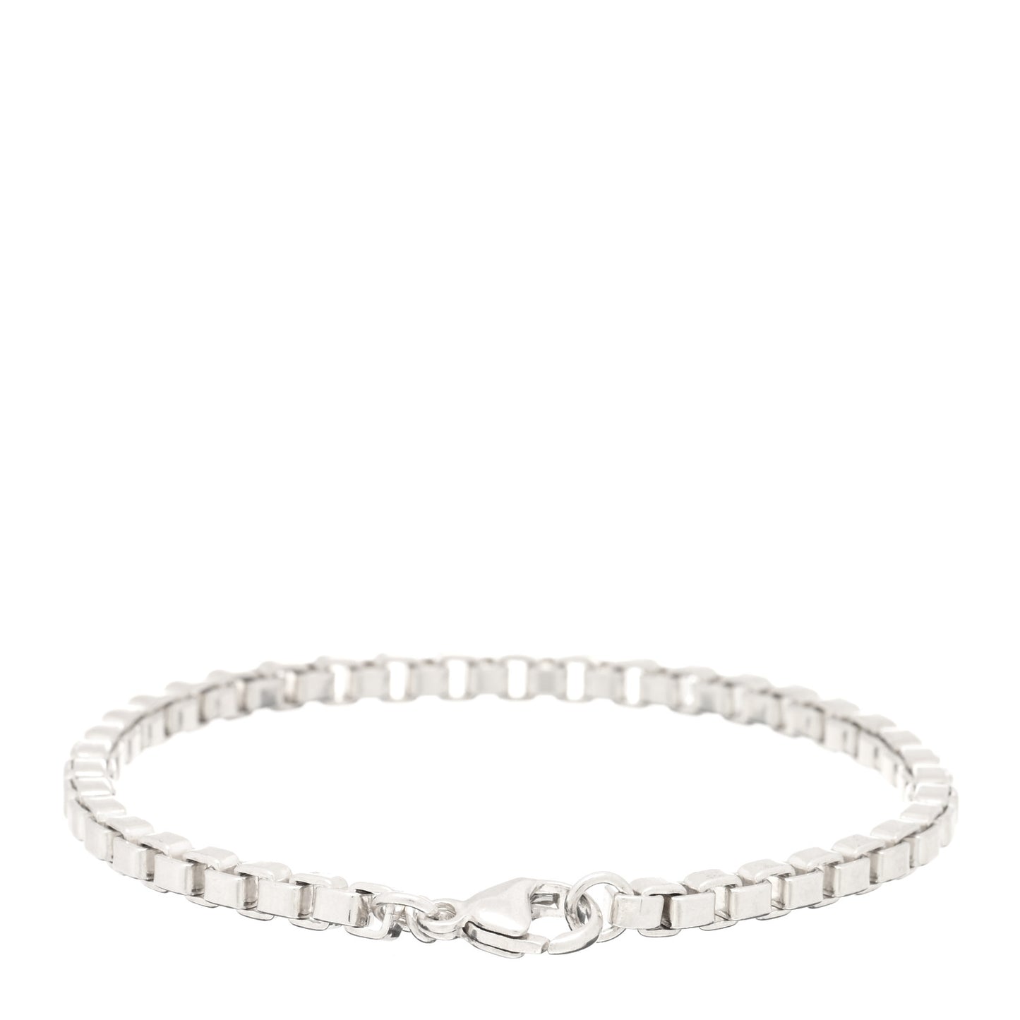 Sterling Silver 4mm Venetian Link Bracelet