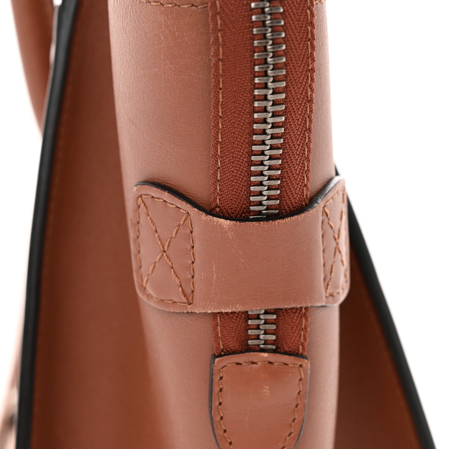 Smooth Calfskin Mini Luggage Sienna