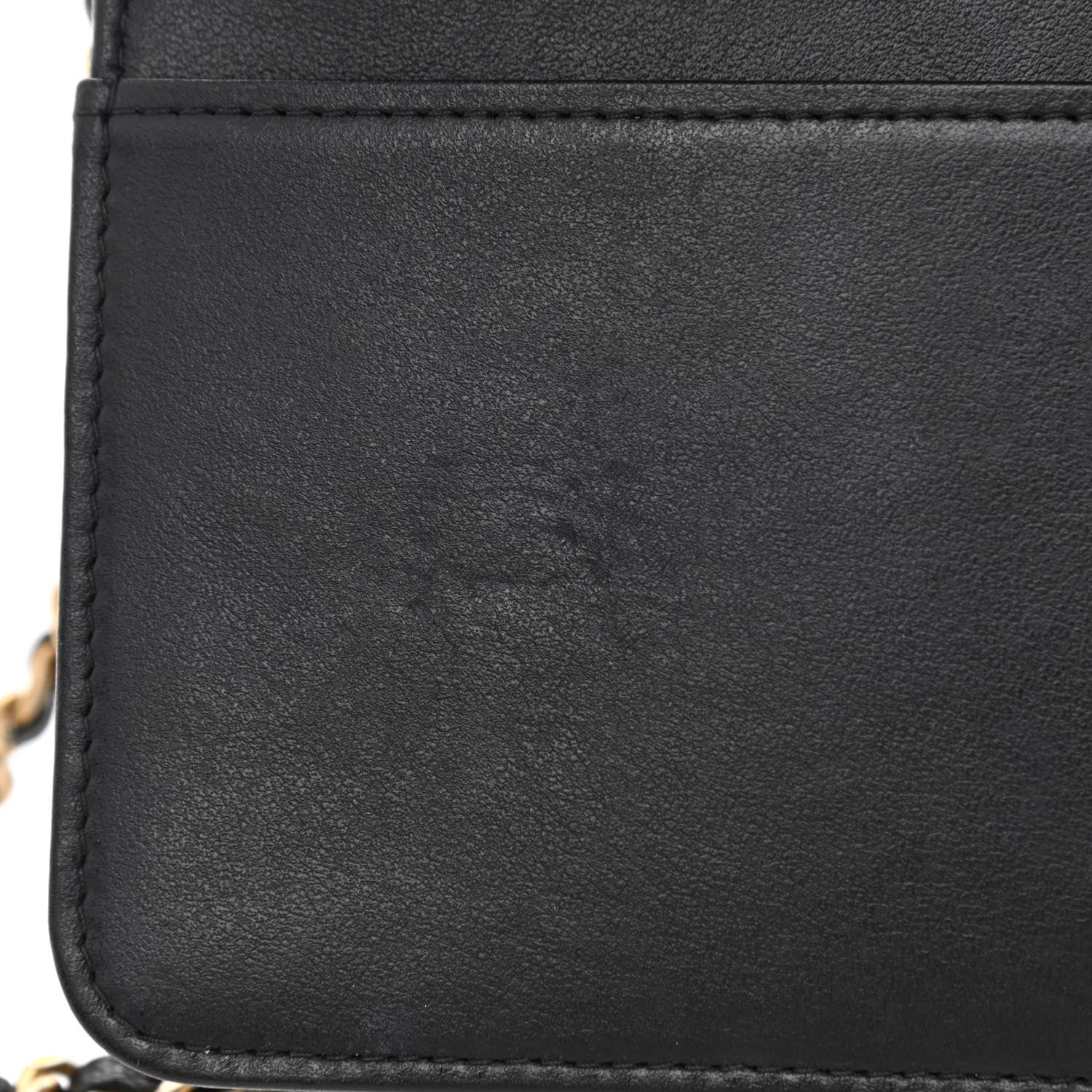 Chanel Caviar Quilted Boy Wallet On Chain WOC Black 12 of 14