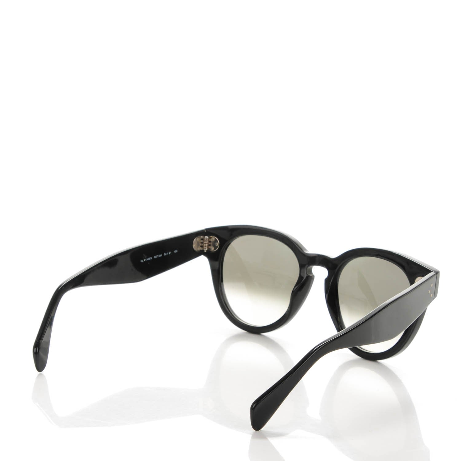 Celine Thin Preppy Sunglasses CL41049/S Black 5 of 6