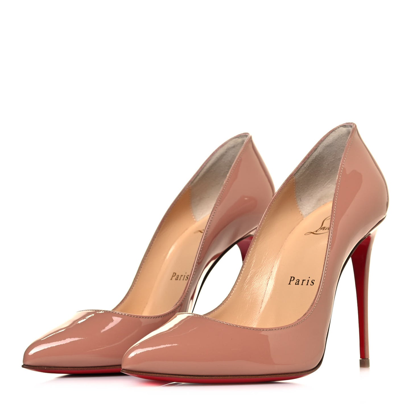 Patent Pigalle Follies 100 Pumps 36 Nude